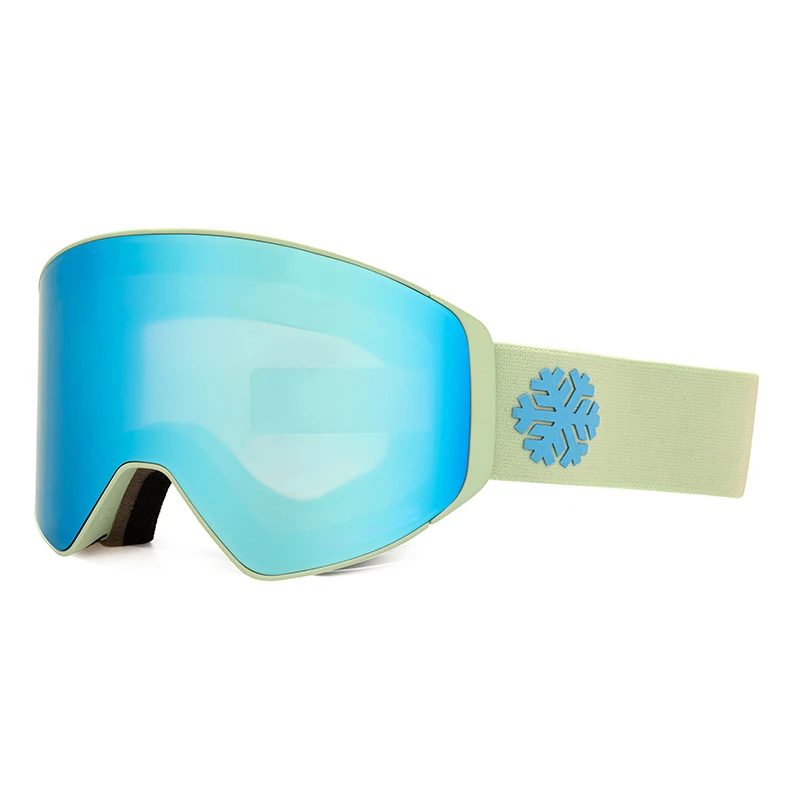

Ski Goggles Double Layers magnetic Lens Anti-fog UV400 Men Snow Goggles