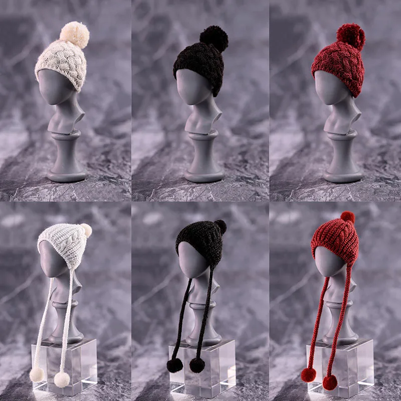 

HASUKI LG05 LF05 1/6 Scale Women Soldier Fashion Trend Handmade Hat Knitted Wool Cap Model Accessory Fit 12'' Action Figure Body