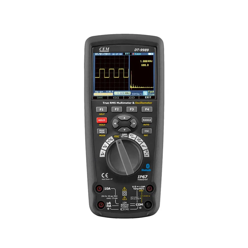 

DT-9989 Professional True RMS Industrial Multimeter CEM Digital Multimeter