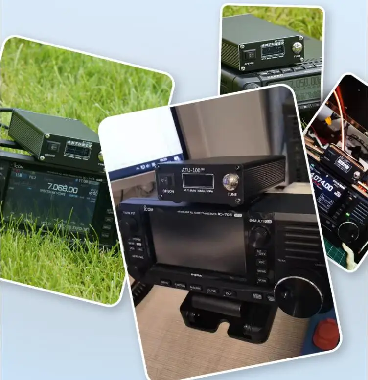 アクセサリー ATU-100 HF Auto Tuner 1.8MHz-30MHz ATU-100 HF Auto Tuner Radio Tuner Antenna Tuner By N7DDC+