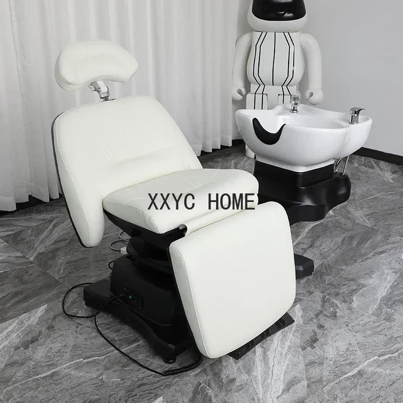 

Spa Hairdressing Shampoo Chair Beauty Wash Professional Water Circulation Head Hair Therapy Furniture To Wash Hair GY50GP