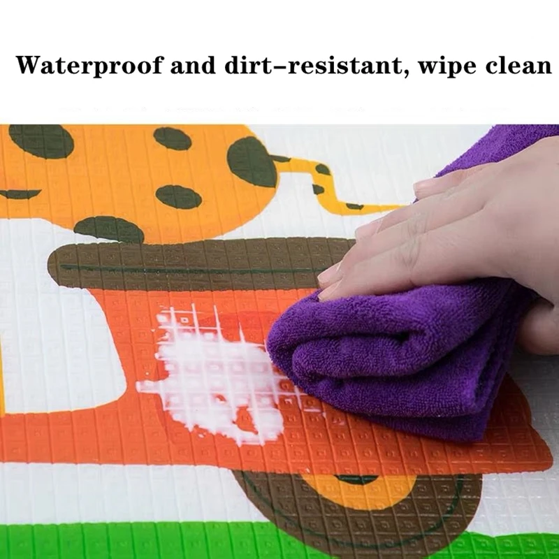 Environmentally Friendly Thick Baby Crawling Play Mats Folding Mat Carpet Play Mat for Children's Safety Rug Gift baby play mat play mat