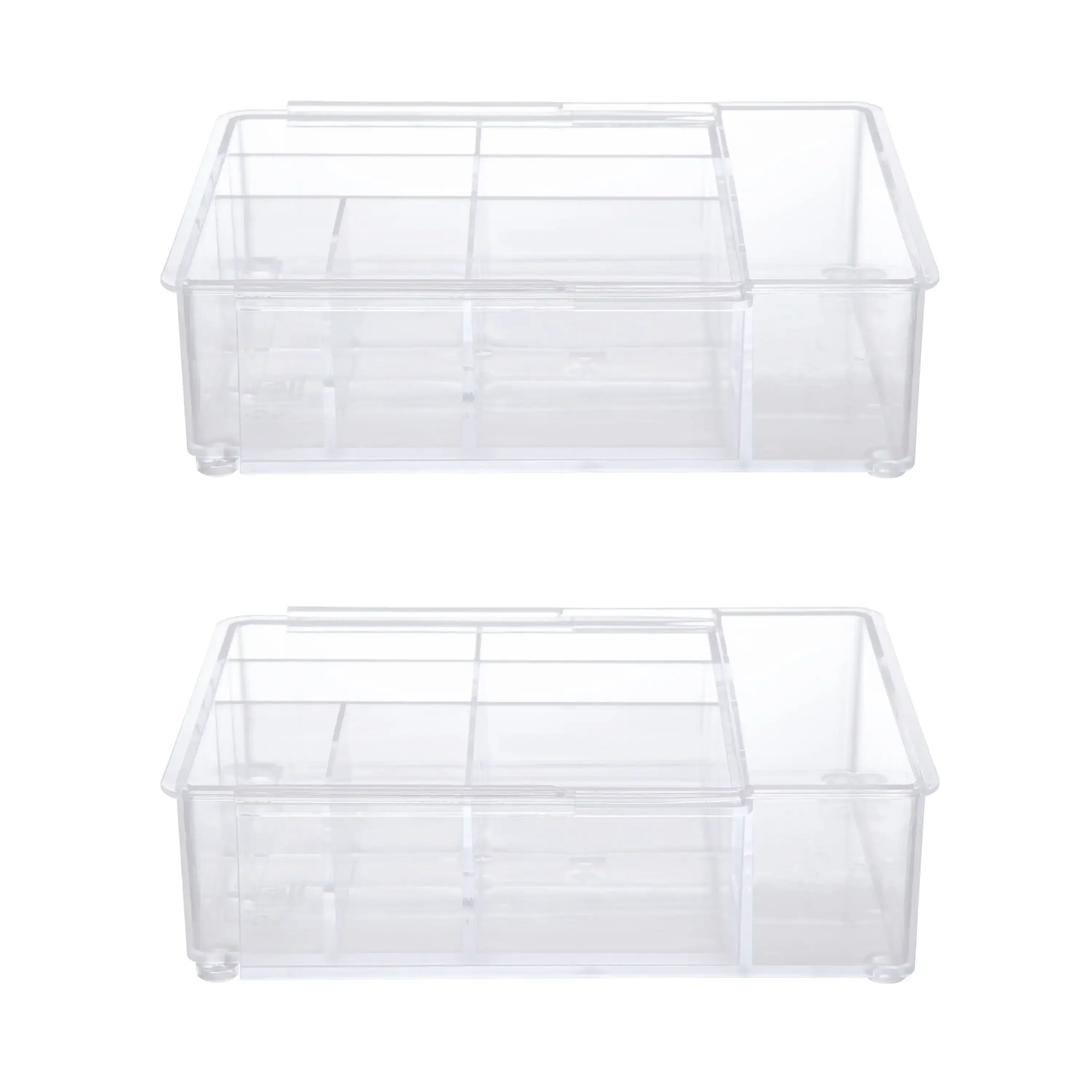 

Expandable Storage Tray Drawer Organizer, Clear, Kitchen Organizer, Storage Containers, Container