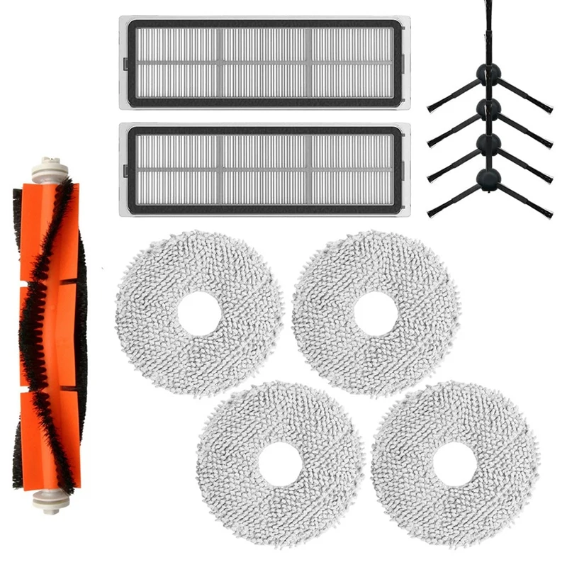

Main Brush Side Brush HEPA Filter Spare Parts Accessories Compatible For Dreame Bot L10S Ultra Robots Vacuums Cleaner
