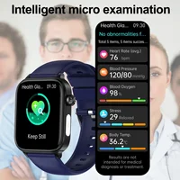 2025 New AI Diagnosis Blood Lipids Uric Acid Body composition Test Smart Watch For Men ECG+PPG Bluetooth Call Health Smartwatch - Image 6