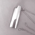 Silver with Chain