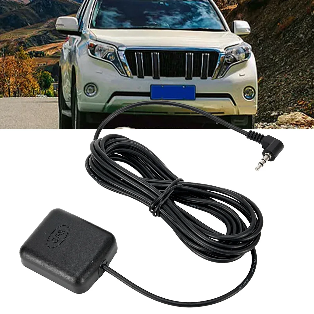 Car GPS Receiver and Antenna Car GPS Receiver Module With Antenna 3.5mm Elbow For Machines With GPS Function For Car Truck SUV Dash Cams Dash