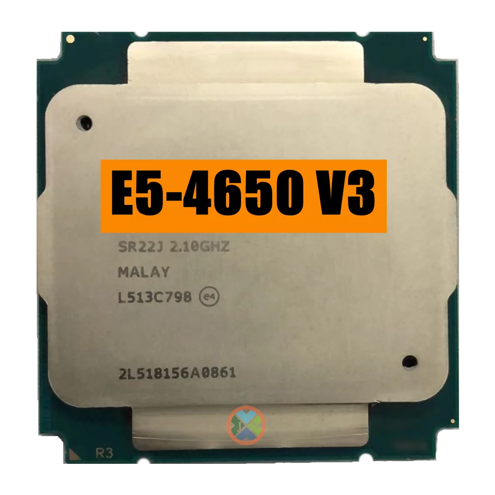 E5-4650V3 Xeon Versione E5 4650 V3 2.1Ghz 12 Core 30Mb E5 4650 V3 Fclga2011-3 105W Spedizione Gratuita E5-4650 V3