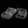 Acrylic Transparent Box Lid Jewelry Candy Storage Box Badge Commemorative Coin Storage Box Personal Postcard Box Home Accessory 1