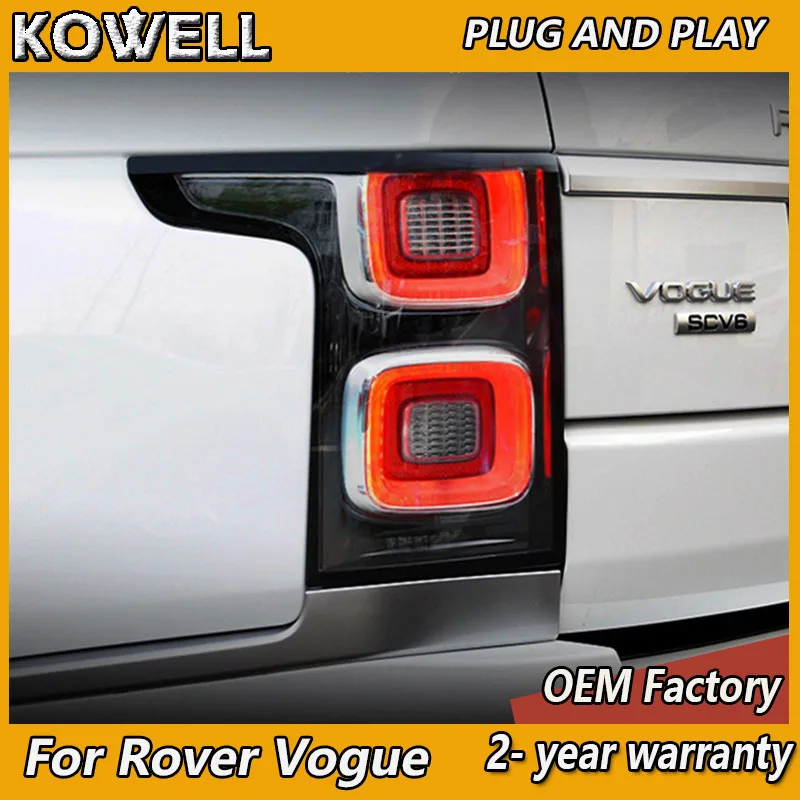 Car Styling Per Land Rover Range Rover Vogue Fanale Posteriore 2013-2017 Rover Vogue Luce Posteriore Drl Indicatore Di Direzione Luce Freno Fendinebbi