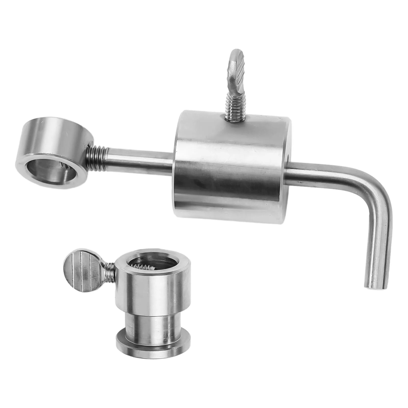 

L-shaped Bar Weight Balancer BBQ Oven BBQ Rod Balance Skewer Limiter Rotisserie Set Stainless Steel High Quality