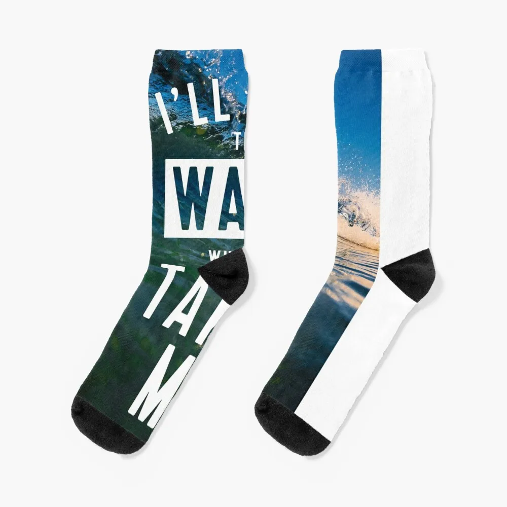 

Ride The Wave Socks Men's hockey Male Socks Women's