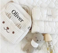 Personalized Embroidered Teddy Bear Backpack | Children Travel Backpack | Custom Teddy Toddler Bag | Personalized Preschool 1