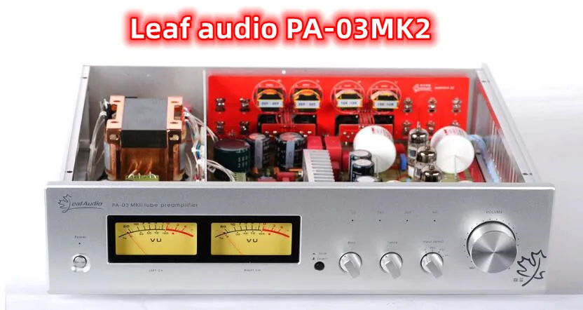 Leaf Audio Pa-03Mk2 Vu Meter Head Tank Front Stage Condensatore A Bagno D'Olio Philips 6 Dj8 Balance Belt Remote Control