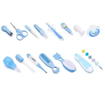 Set per la Cura del Neonato B78B, 20 Pezzi Multifunzione: Spazzola, Pettine, Aspiratore Nasale, Termometro e Kit Essenziale