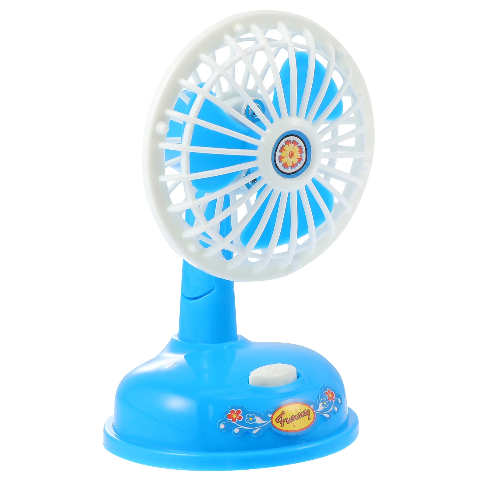 

Simulation Electric Fan Kids Role-playing Toy Retro Table Lamp Plaything Small Funny Plastic Home Appliance Simulated Child