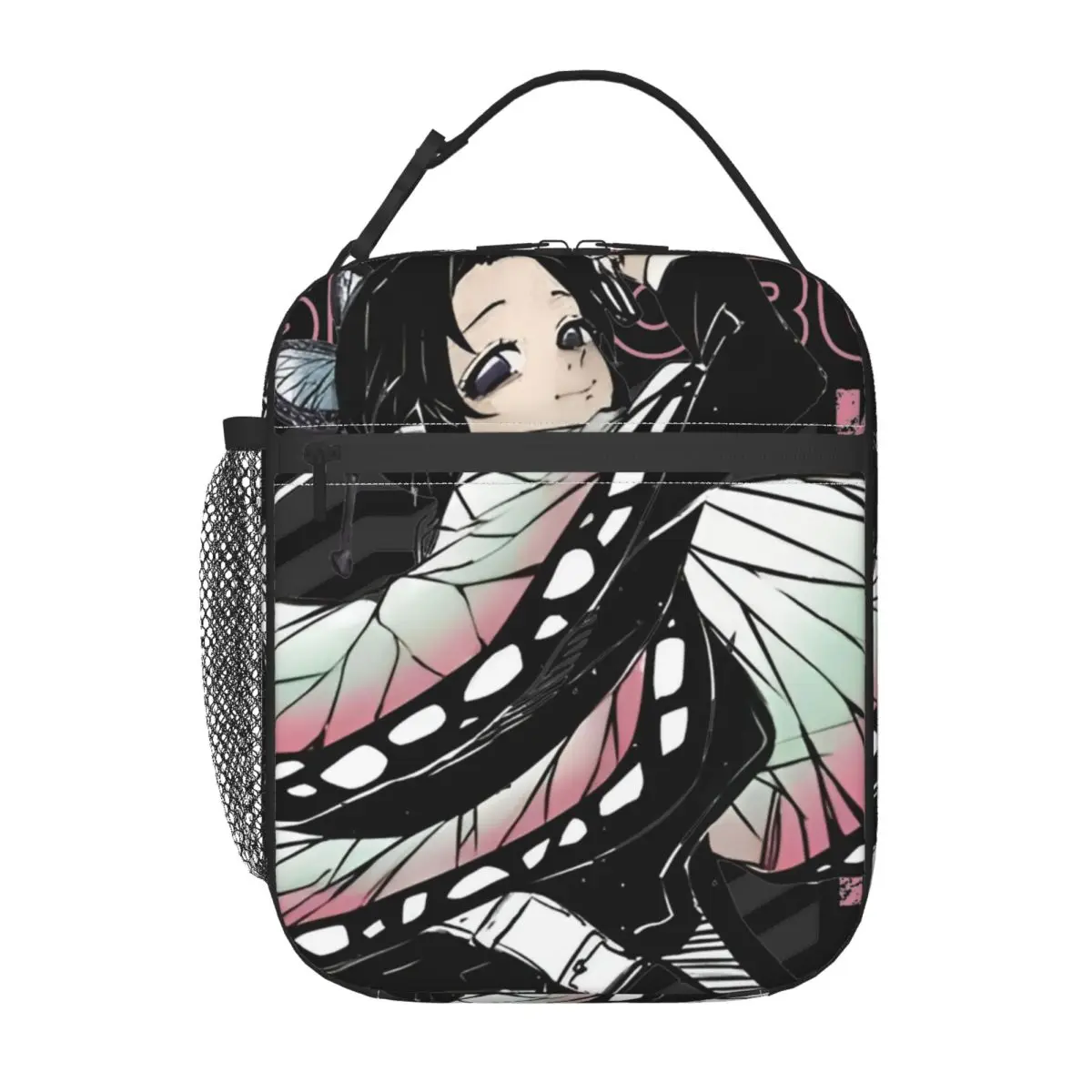 Lunch Bag Cooler Bag Shinobu Kochoo Demoned Slayered Insulated Lunch Bag Large Lunch Container Cooler Bag Tote Box School Food Storage Bags