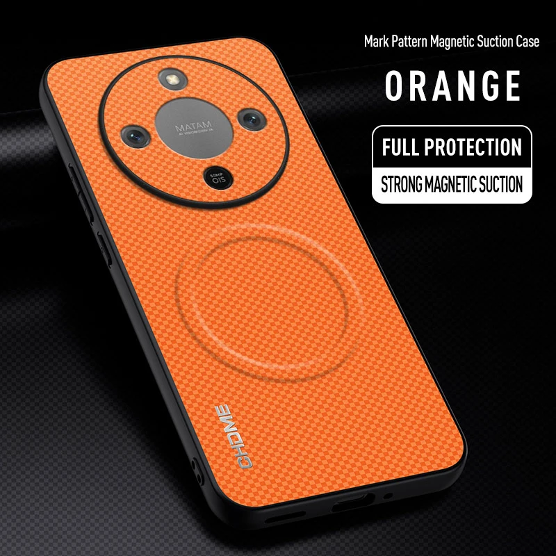 Für Honor Magic 8 Lite Hülle Luxus Auto-Magnethalter Handyhülle Für Honor X9D X70 5G Silikon Stoßfeste Schutzhülle Rückseite – Detail 27