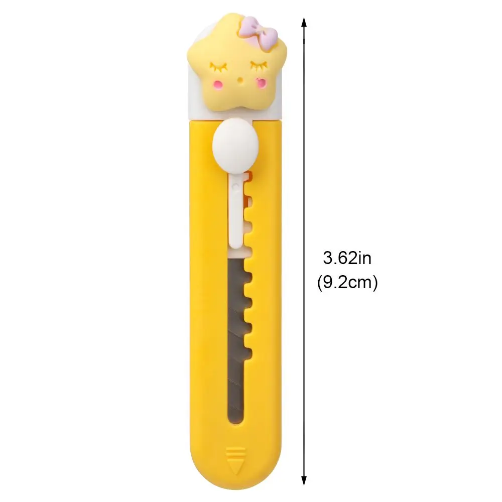 1pc Cute Girly Cartoon Knife Alloy Mini Portalble Utility Cat Paw Knife Letter Envelope Opener Paper Cutter School Office Supply