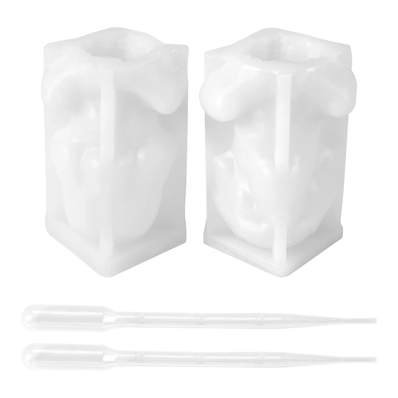 

Силиконовая 3D форма в виде черепа, форма в виде черепа для свечи «сделай сам» на Хэллоуин, «не смотрите», «Не слушайте», форма из эпоксидной смолы для ароматизированных свечей