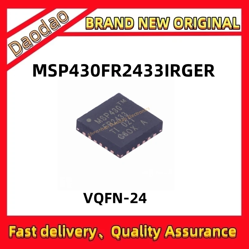 Quality Brand New Msp430Fr2433Irger Msp430Fr2433 Msp430Fr Msp430F Msp430 Msp Ic Mcu Chip Vqfn-24