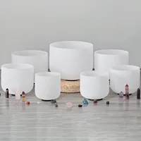 Factory Direct Sales Professional Crystal Singing Bowl Sound Therapy Meditation Decompression Relaxation Sound Therapy Bowl Set - Image 2