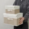 Fold Non Woven Fabric Storage Box Miscellaneous Sorting Cabinet Small Clothing Fabric Storage Underwear Sock And Kid Toy Storage 5