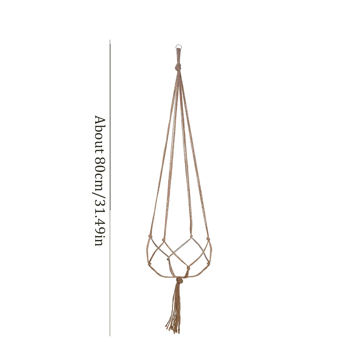 Elegant Plant Hanger Rope for Stylish Garden and Balcony Decor