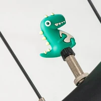 Capuchons de valve de vélo universels à motif de dessin animé, accessoires pour VTT et vélos de route, capuchons de valve de pneu à valve française 5
