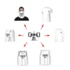 Summer Men's And Children's Cool Printing Personalized Custom 3d Beach Shorts Fitness Leisure Hip Hop Elastic Waist Wholesale 4