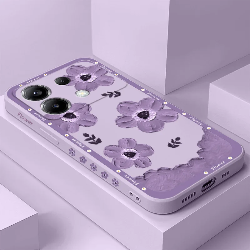 Strawberry Floral Silicone Phone Case