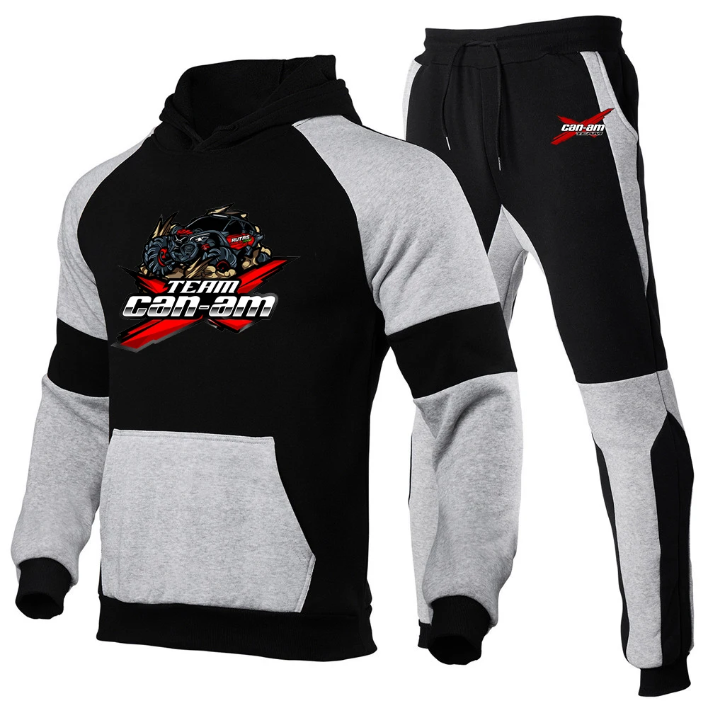 Men Casual Sportswear Hoodie Pants Tracksuits