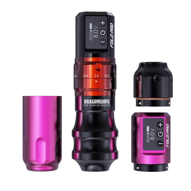 Dragonhawk Fold Pro Tattoo Machine Snake Year Limited Edition