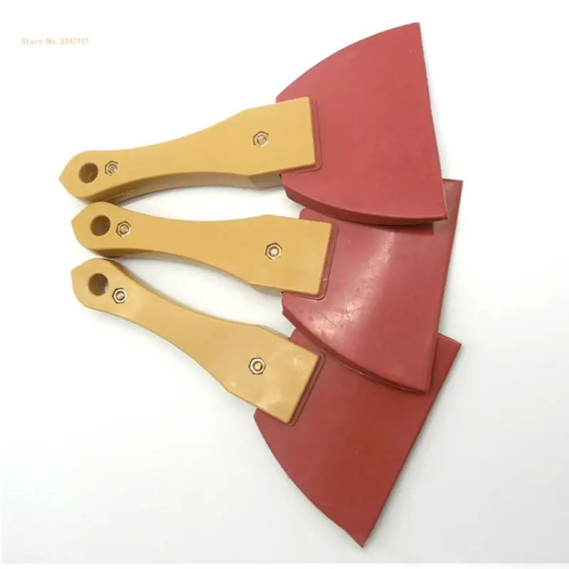 Rubber Putty Knives Home Decoration for Triangle Shaped Durable Handle Scraper T