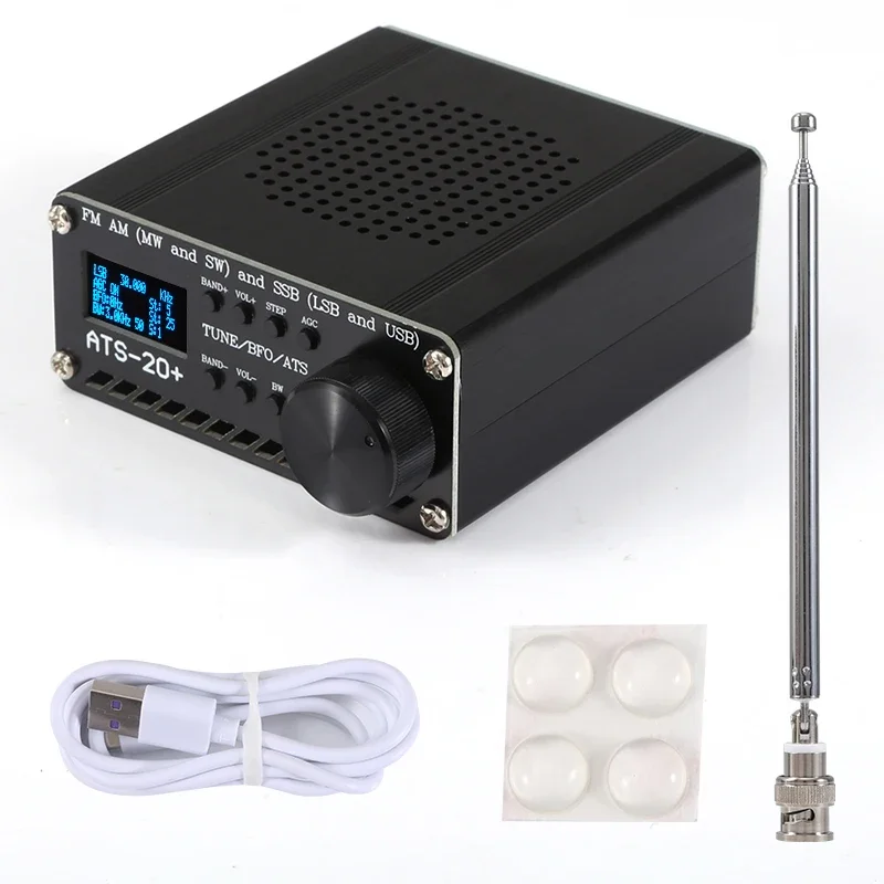 ATS-20+ Plus ATS20 V2 SI4732 Radio Receiver DSP SDR Receiver FM AM (MW and SW) and SSB (LSB USB) radio receiver