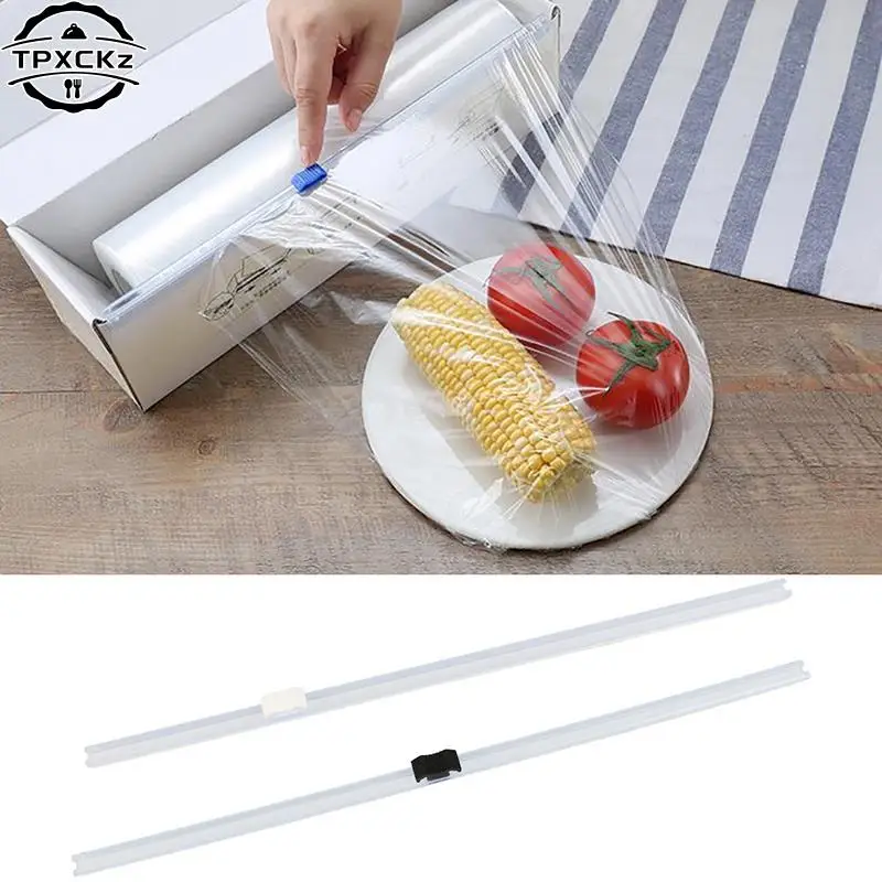 1pc Home Plastic Wrap Dispensers and Foil Film Cutter Food Cling Film Cutter Food Wrap Dispenser Kitchen Tool Accessories cling wrap dispenser food film dispenser plastic wrap cutter cling film cutter kitchen wrap dispenser plastic wrap dispenser
