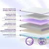 Lavender Soft & Firm Double Sided Flippable Mattress 12 Inch Mattress,Gel Infused Memory Foam Mattress,Bamboo Charcoal 3