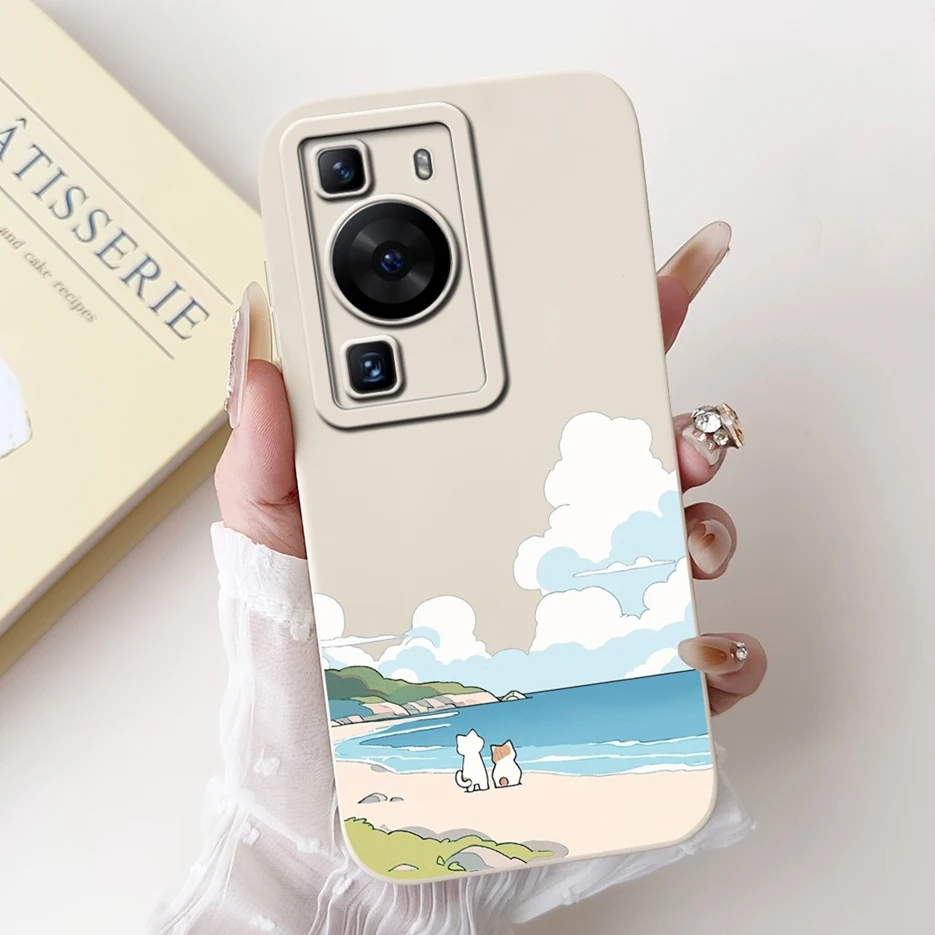 Luxury Candy Painted Cartoon Matte Bumper Soft Case Cover