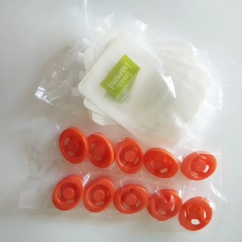 10pcs 118ml Children Extrusion Pouches Baby Food Storage Bag