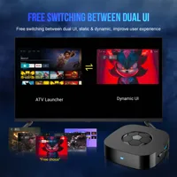 Новая телеприставка Android 14 TV Mortal RK3518 4K Wifi6 BT5.4 Voice Assistant Remote Android Smart TV Box 8 ГБ 128 ГБ ТВ-приставка T1 Ultra — изображение 2