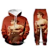 New Fashion 3D Print  Selena Quintanilla  Hoodies/Hooded Sweatshirts + Pants Trousers Suit Clothes Two-Pieces Sets  KK2 2