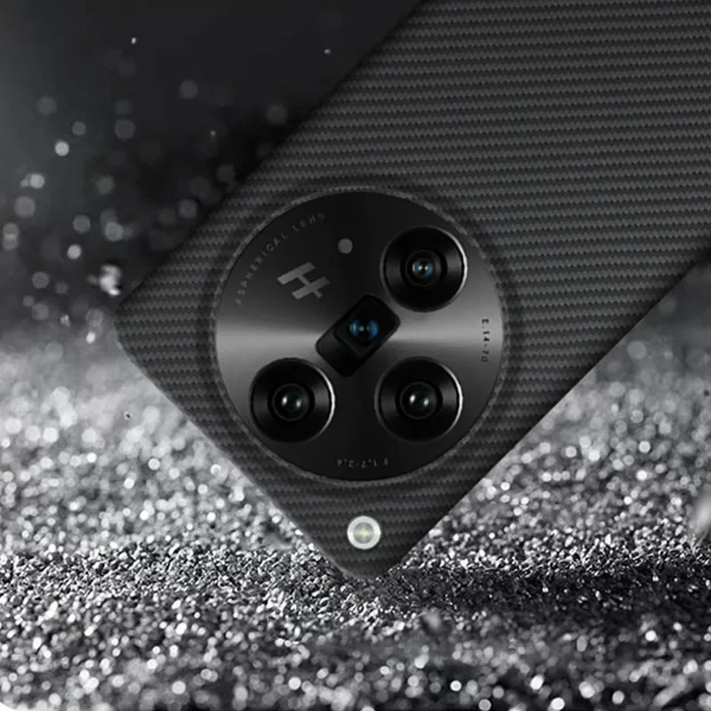 Case for OPPO Find X7 & X7 Ultra Real Carbon Fiber Aramid Anti-explosion Bulletproof Phone Protective Cover Protection Shell