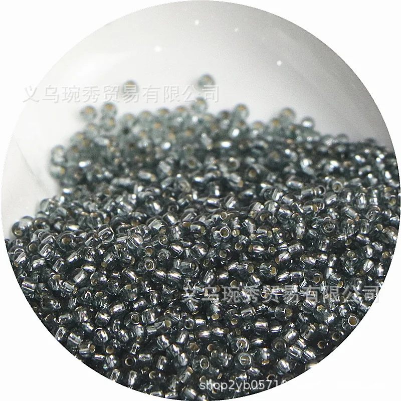 Filled Silver Glass Rice Beads for Handmade DIY Jewelry Accessories