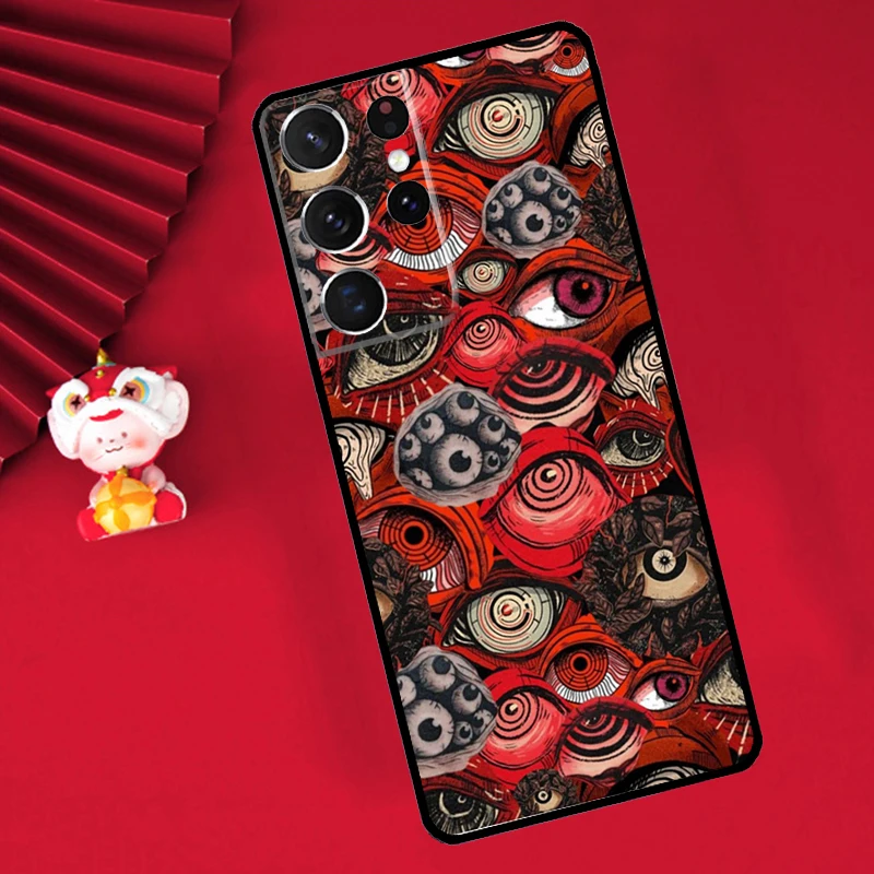 Spooky Smiley Face Phone Case Cover