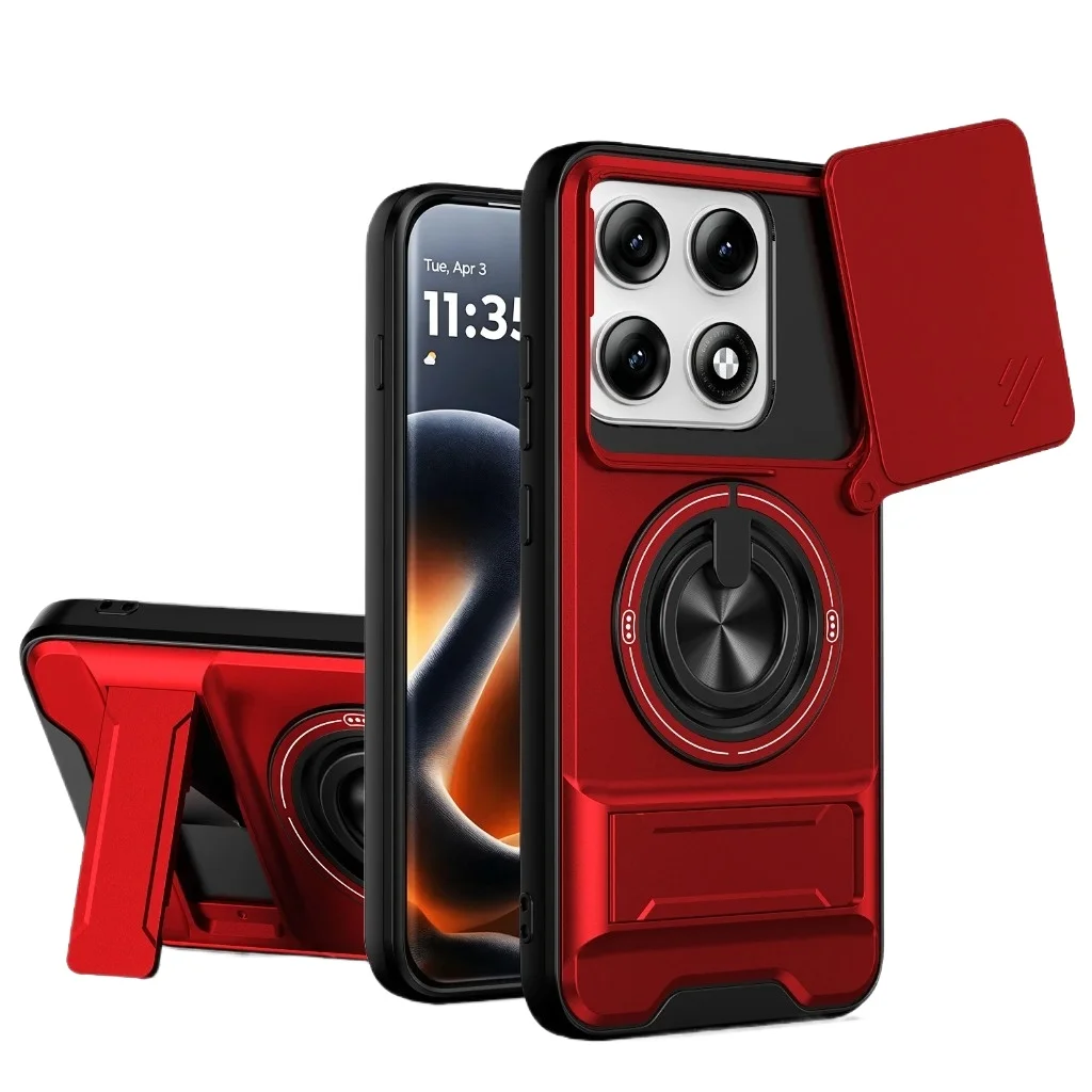 Magnetic Ring Holder Protective Case