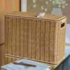 Narrow and Tall Storage Box with Lid Basket Magazine Holder Wicker Plastic Baskets Lids Child 1