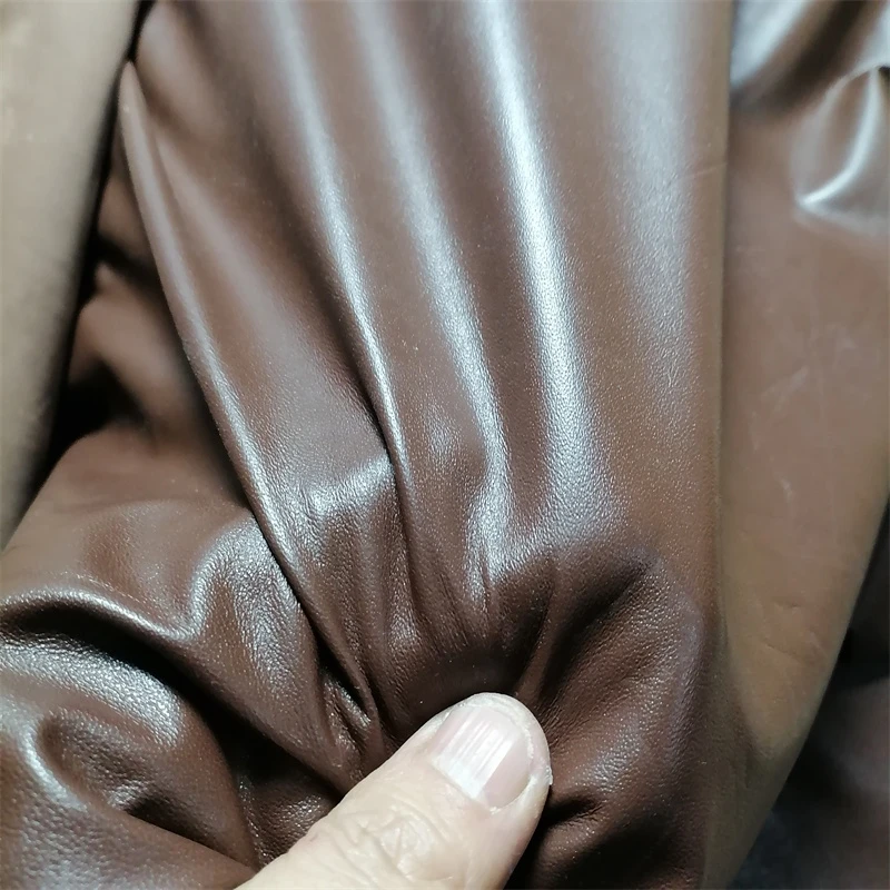 0.5/0.8mm 베이지. 갈색. 와인 레드. 블루 양가죽. 첫 번째 레이어 가죽. 실..