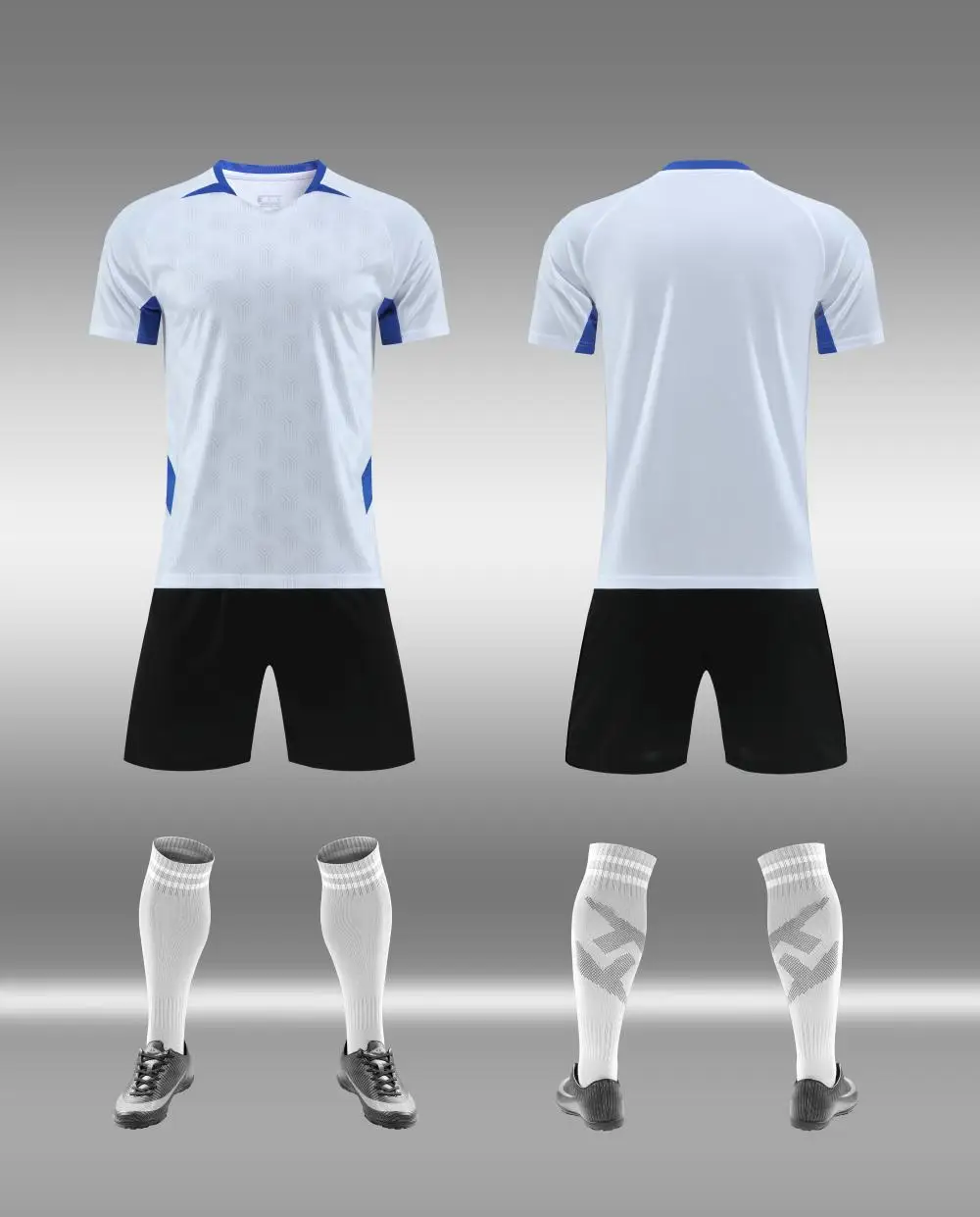 /25 New Design Football Team Jersey Sets Quick-Dry Football Uniform Green Jersey With Team Youth Soccer