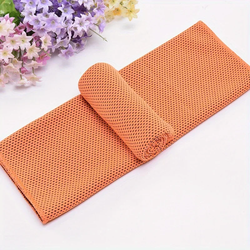 1-10 pcs Cooling Towel Instant Relief Microfiber Cool Towels Chilling Neck Wrap Ice Cold Rags Sports Fitness Camping Cycling