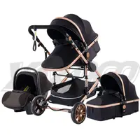 Poussette bébé 3 en 1, poussette à quatre roues, voiture bébé 2 en 1, poussettes légères, poussettes multifonctions, landau, poussette 6